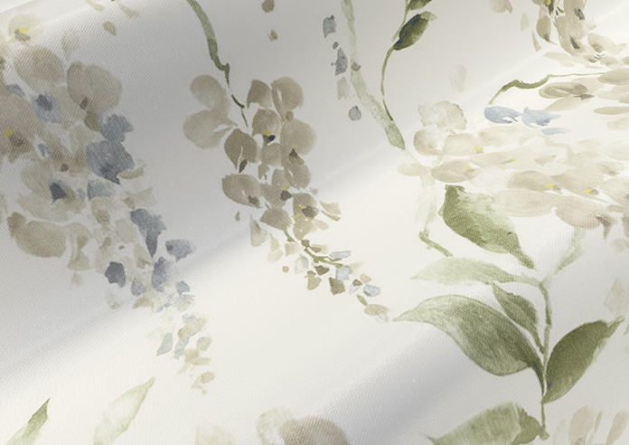 Wisteria Silk, Cool Taupe - Roman Blind - Image 4